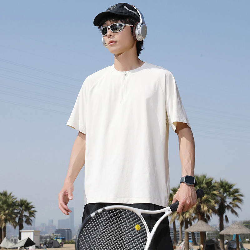 夏季冰感速干男女短袖T恤潮牌t恤休闲上衣A321-TX310-P45图片