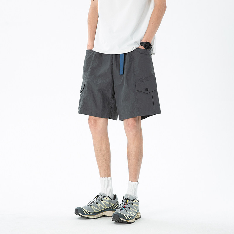 夏季男女百搭工装裤户外潮牌机能休闲短裤A321-K2388-P42,男装牛仔裤,电商A321