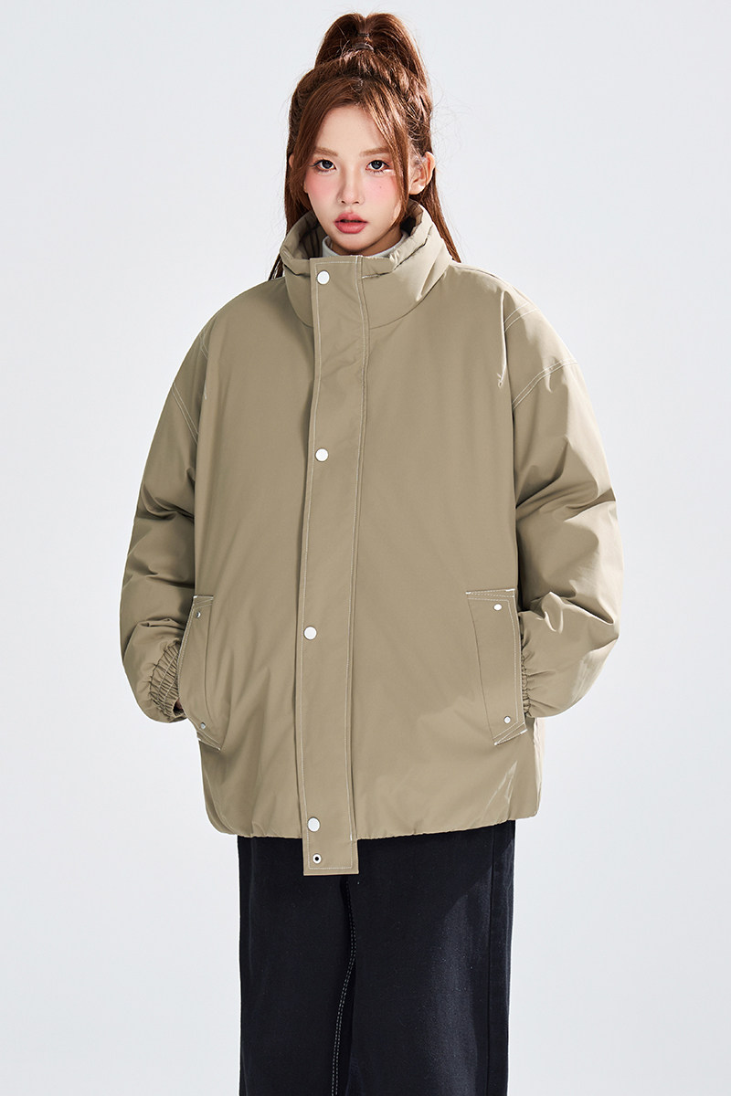冬季百搭保暖潮牌休闲棉服外套立领宽松棉衣A321-MY8836-P95,男装棉衣,电商A321