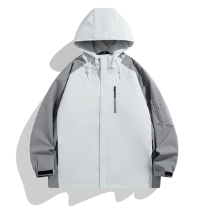 现货冲锋衣男女户外防风防水夹克外套潮牌登山服A321-J7839-P70图片
