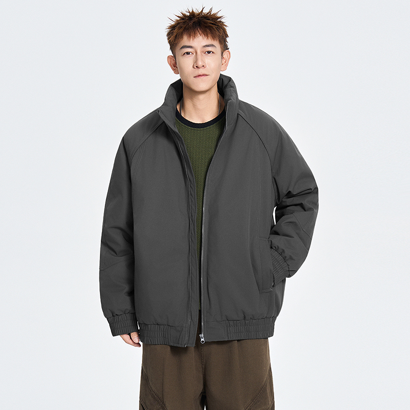 纯色工装休闲外套百搭棉衣棉服A321-MY8834-P85，男装棉衣，电商A321