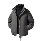 冬季百搭保暖潮牌休闲棉服外套立领宽松棉衣A321-MY8836-P95，男装棉衣，电商A321