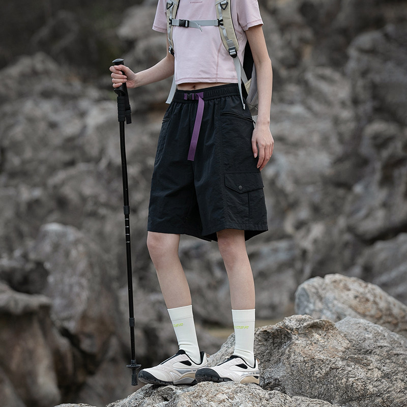 夏季男女百搭工装裤户外潮牌机能休闲短裤A321-K2388-P42,男装牛仔裤,电商A321