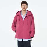 春秋纯色百搭休闲男女外套连帽工装上衣A321-J7981-P75，男装工装外套，电商A321