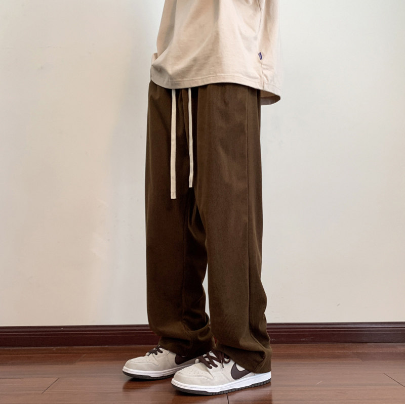 秋季现货拖地裤男士休闲灯芯绒长裤A321-K145-P40,男装休闲裤,电商A321