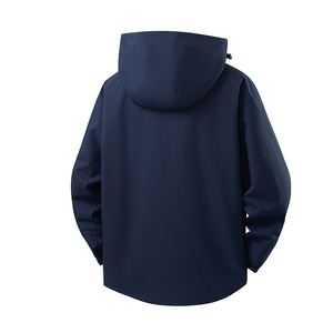 纯色春秋男女百搭工装夹克连帽外套A321-J7982-P75图片