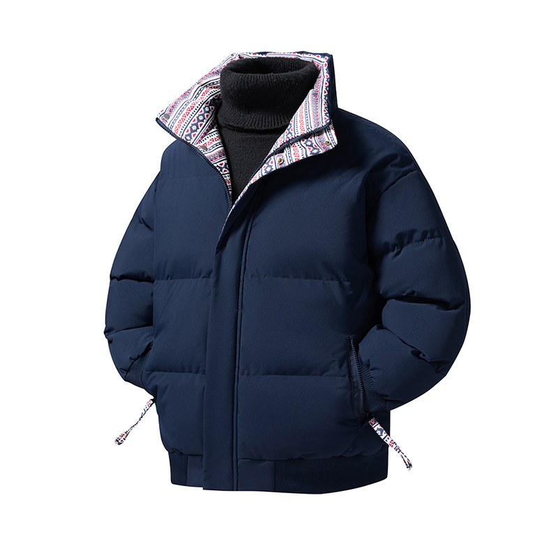 冬季百搭休闲撞色立领棉衣休闲棉服外套A321-MY8832-P89，男装棉衣，电商A321