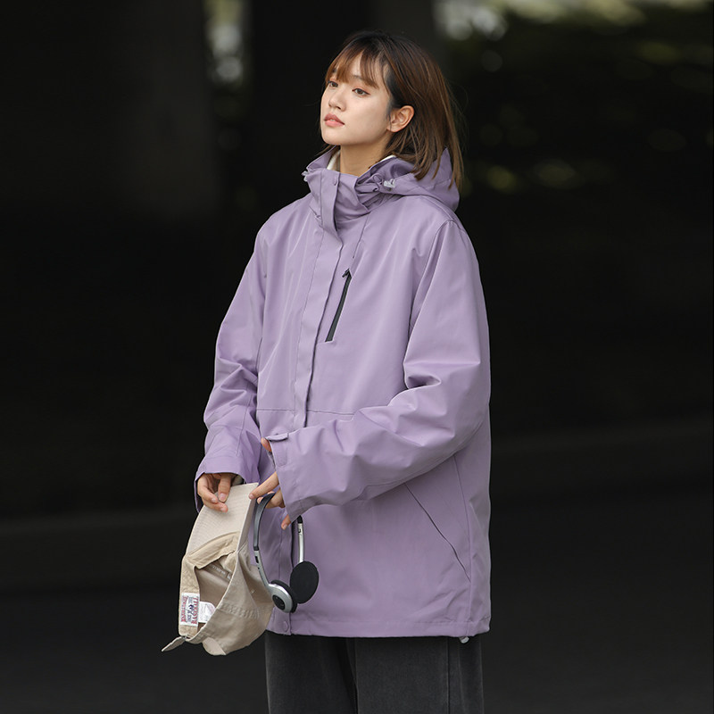 秋冬户外冲锋衣三合一可拆卸外套夹克A321-MY963514-P120,男装夹克,电商A321