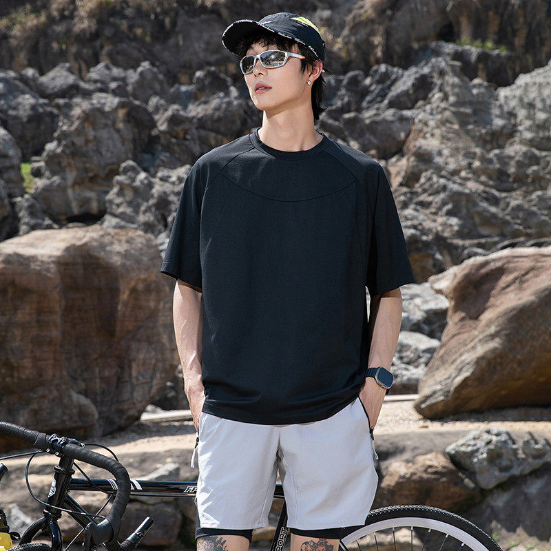 夏季冰感速干男女短袖T恤t恤休闲上衣A321-TX301-P35图片