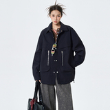 春秋工装男女翻领潮牌潮流夹克外套A321-J7964-P75，男装夹克，电商A321