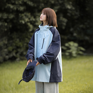 现货冲锋衣男女户外防风防水夹克外套潮牌登山服A321-J7839-P70图片