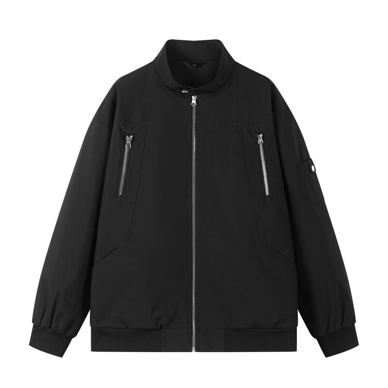 春秋棒球服男女休闲夹克上衣纯色外套A321-J7925-P68,男装夹克,电商A321