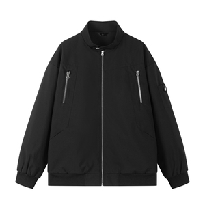 春秋棒球服男女休闲夹克上衣纯色外套A321-J7925-P68图片