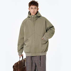 春秋连帽夹克外套潮牌休闲上衣A321-J7970-P75图片
