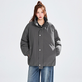 冬季百搭保暖潮牌休闲棉服外套立领宽松棉衣A321-MY8836-P95，男装棉衣，电商A321