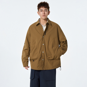 春秋男女纯色夹克外套工装上衣A321-J7962-P75图片