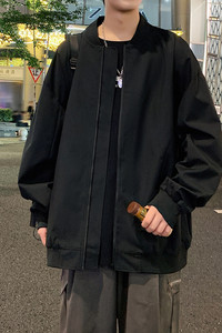 外套男春秋款潮牌飞行员夹克上衣休闲棒球服A321-J7860-P60图片