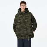 春秋男女百搭迷彩休闲连帽外套A321-J7976-P85，女装短外套，电商A321