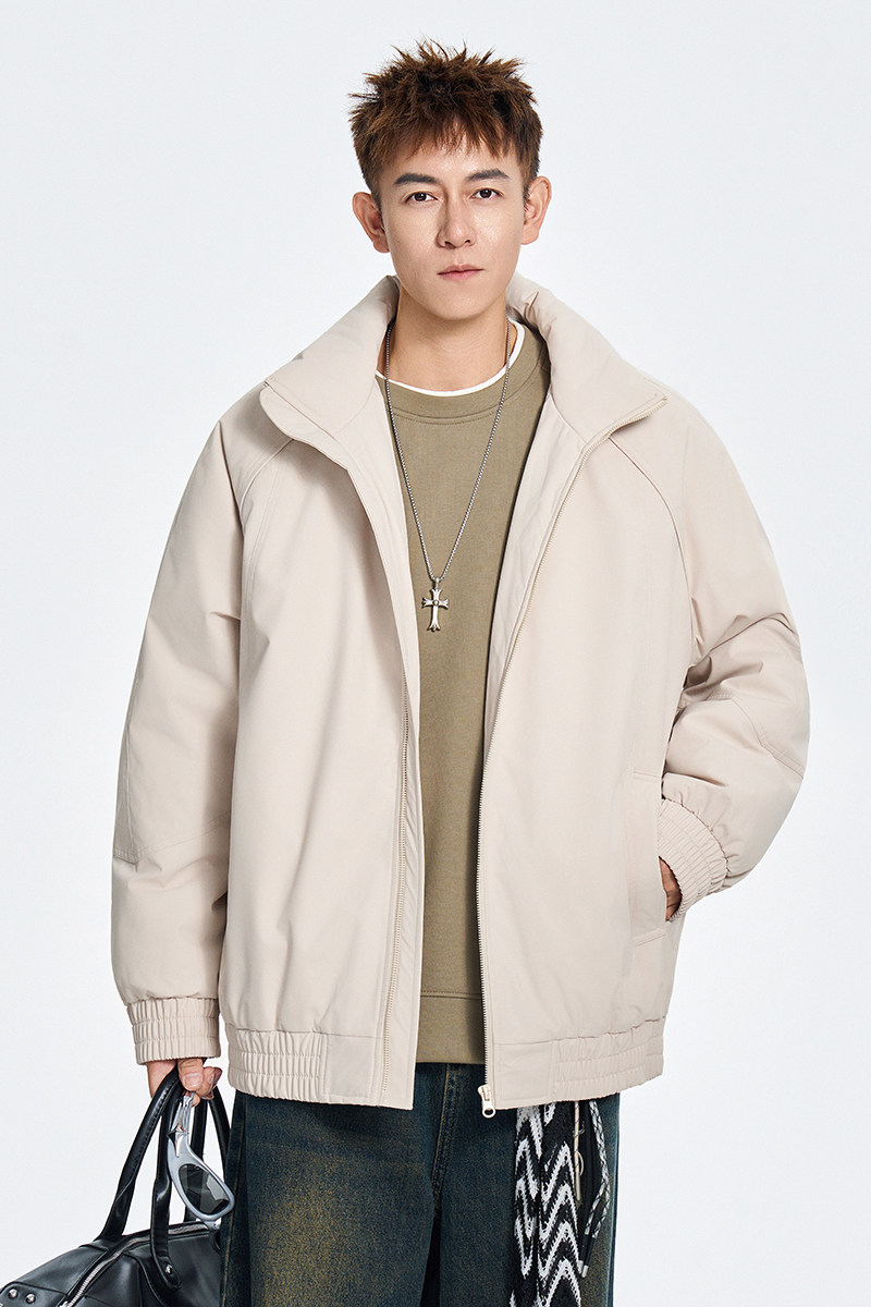 纯色工装休闲外套百搭棉衣棉服A321-MY8834-P85,男装棉衣,电商A321