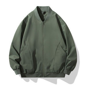 外套男春秋款潮牌飞行员夹克上衣休闲棒球服A321-J7860-P60图片
