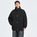 冬季百搭保暖潮牌休闲棉服外套立领宽松棉衣A321-MY8836-P95，男装棉衣，电商A321