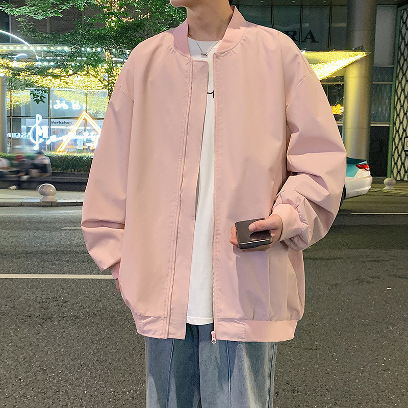 外套男春秋款潮牌飞行员夹克上衣休闲棒球服A321-J7860-P60,男装夹克,电商A321