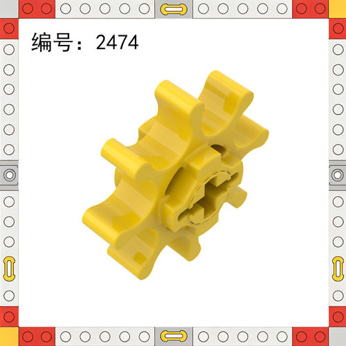 2474动力8齿棘轮齿轮步进器小颗