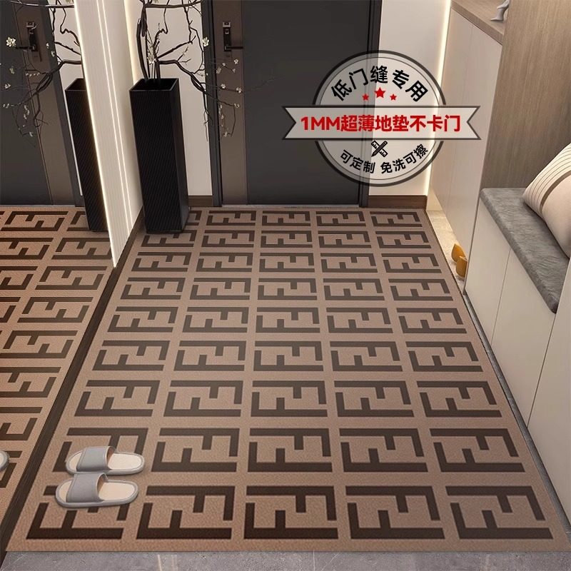 入户门地垫皮革超薄地垫家用脚垫