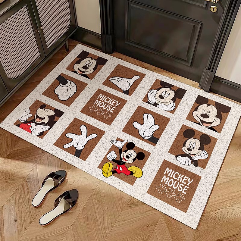 丝圈入户门地垫玄关地毯防滑耐磨