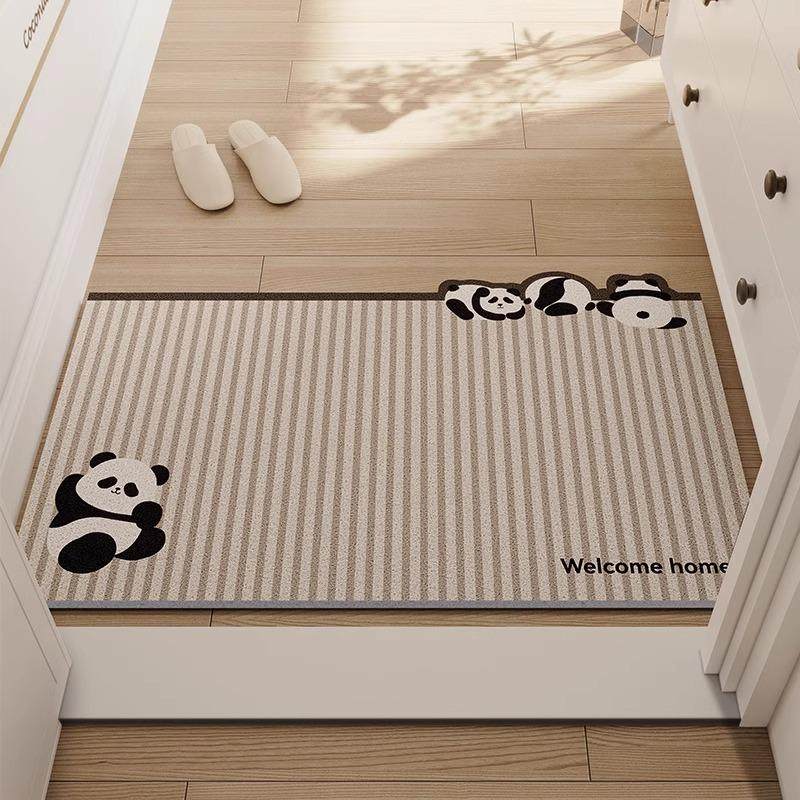 丝圈地毯高级感进门门口门垫玄关耐脏防滑脚垫子可裁剪入户门地垫,居家布艺,入户地垫,淘宝优惠券,粉丝福利购,淘宝优惠卷