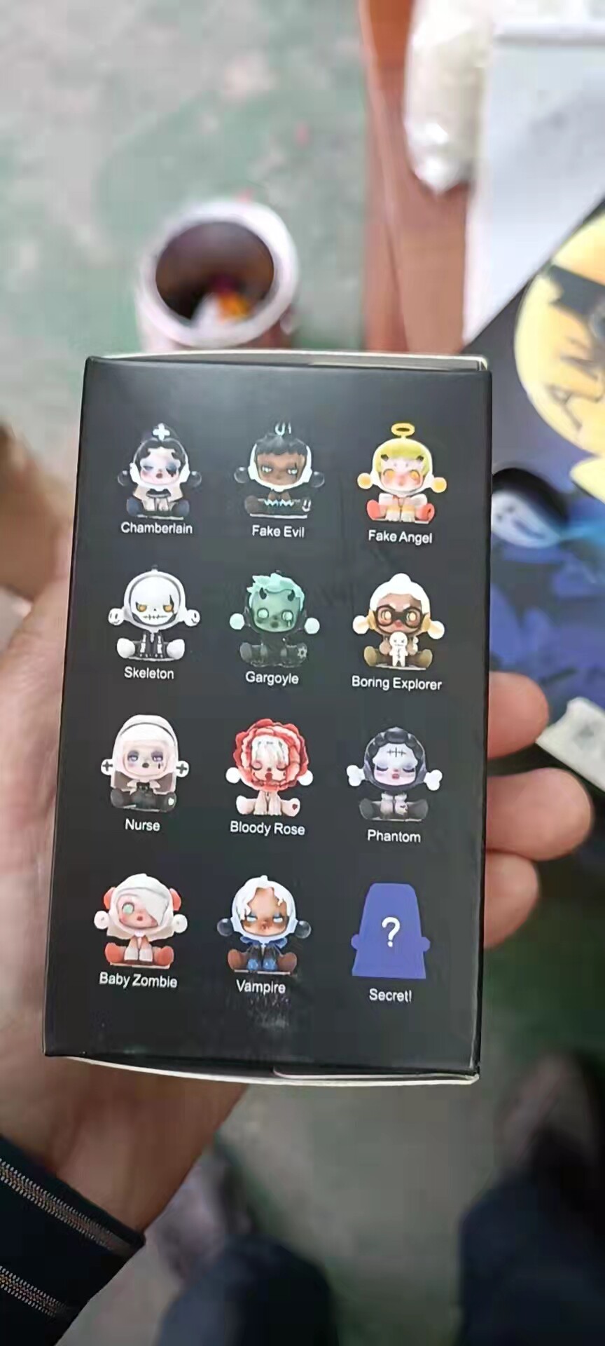 现货密林古堡盲盒sp盲盒泡泡玛特popmart假天使血色玫瑰圣诞礼物