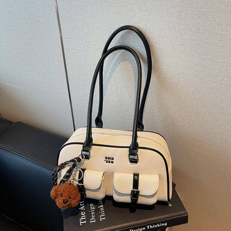 2025新款复古大容量腋下包包女高级时尚百搭手提包外出旅行单肩包,箱包皮具/热销女包/男包,腋下包,淘宝优惠券,粉丝福利购,淘宝优惠卷