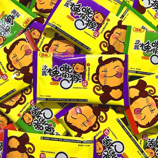 馋嘴猴辣片儿香辣童年怀旧零食8090儿时小吃休闲食品宿舍囤货零食