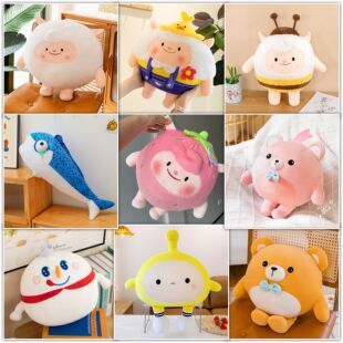 蛋仔派对毛绒玩具玩偶公仔娃娃布偶抱枕睡觉抱生日礼物儿童会说话