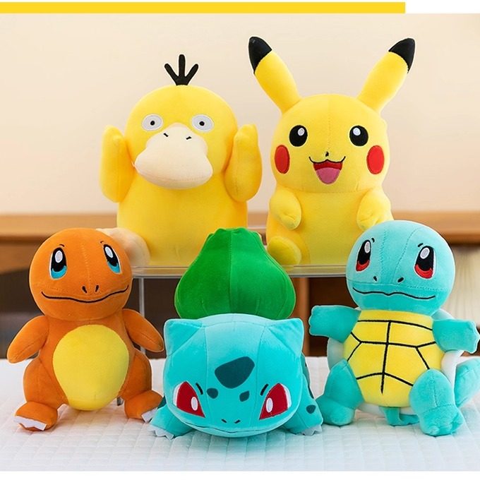 宝可梦皮卡丘小火龙杰尼龟毛绒玩具公仔玩偶娃娃宠物小精灵男女孩,玩具/童车/益智/积木/模型,毛绒/玩偶/公仔/布艺类玩具,淘宝优惠券,粉丝福利购,淘宝优惠卷