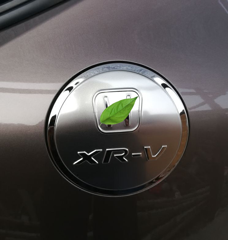 适用15-22款缤智油箱盖贴XR-V改装专用加油箱装饰盖XRV不锈钢配件