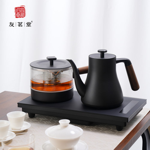 友茗堂电热水壶全自动底部上水煮茶烧水壶不锈钢嵌入式泡茶煮水壶