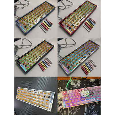 hy60客制化机械键盘，wooting，gh60配列通用，支持m6pro+三模