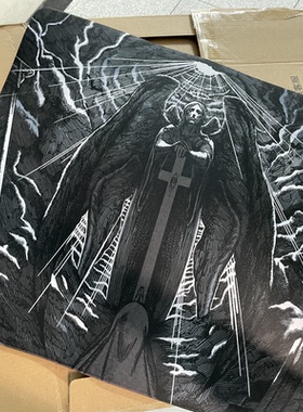 Ds studio克苏鲁系列《降临》420*490mm井上slimflex底胶鼠标垫