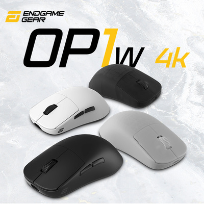 endgamegear轻量化无线电竞游戏鼠标OP1w4K无线CSGO瓦洛兰特