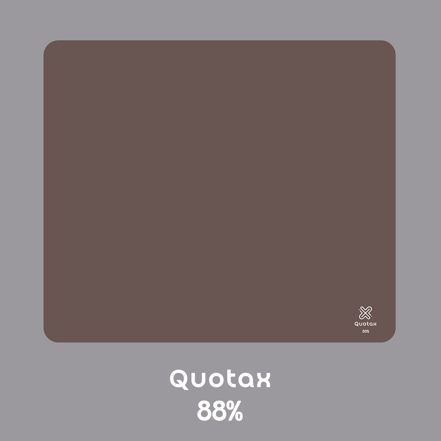【Kaentw同款】QuotaxGaming 88% 细面控制型专业鼠标垫