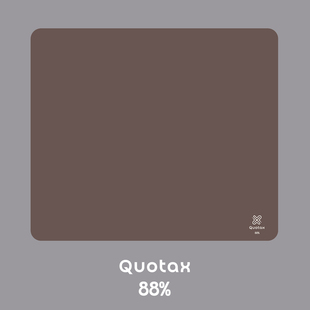 【Kaentw同款】QuotaxGaming 88% 细面控制型专业鼠标垫