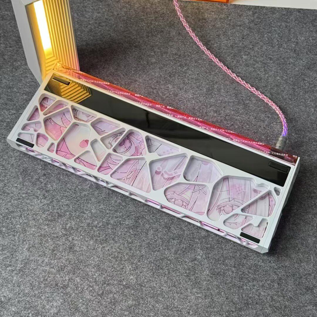 loho68小蜜蜂镂空铝壳顺丰包邮，现货电泳白、阳极黑、电泳粉