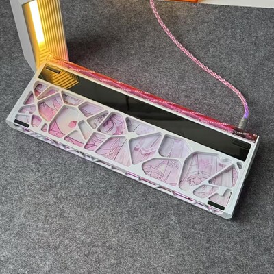 loho68小蜜蜂镂空铝壳顺丰包邮，现货电泳白、阳极黑、电泳粉