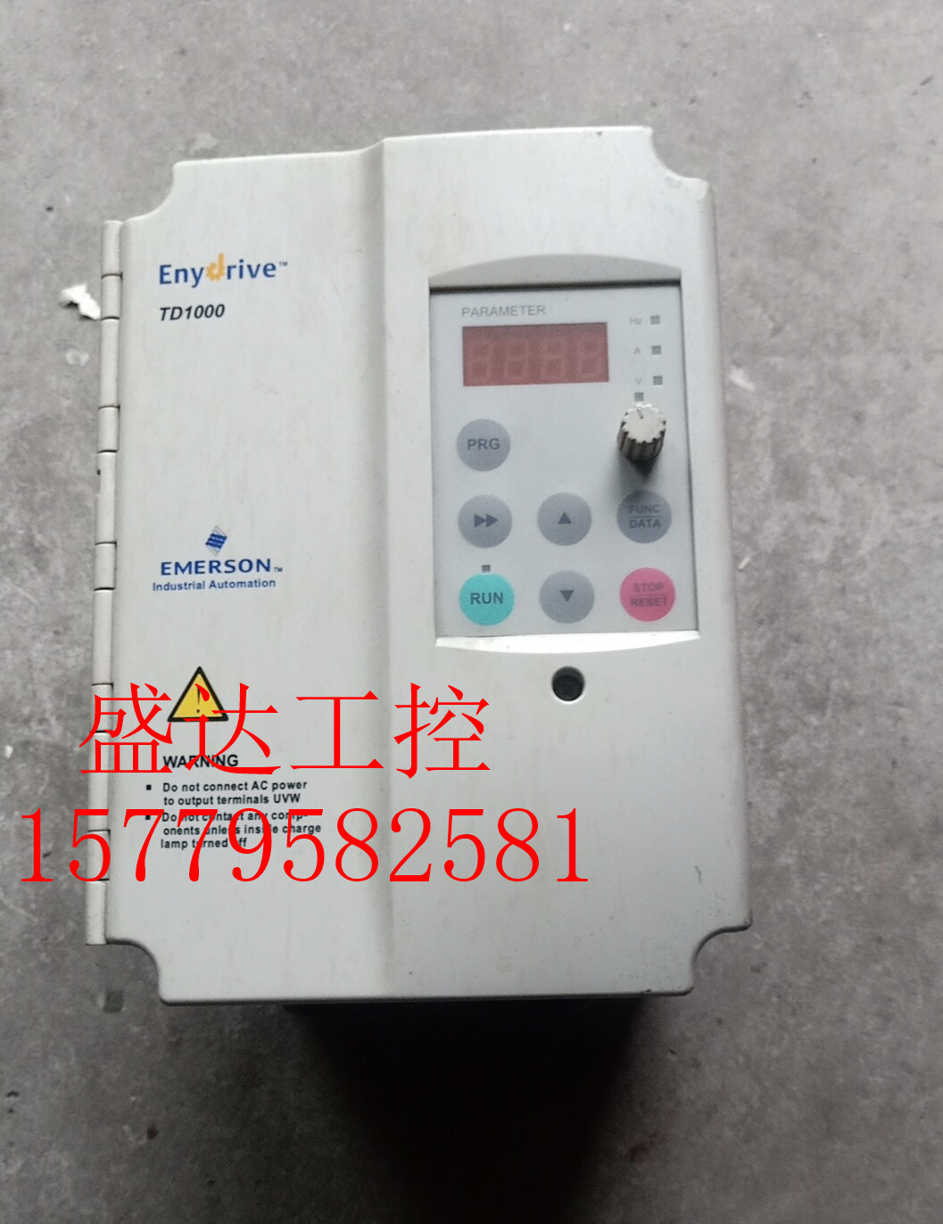 艾默生变频器1.5KW 380V EV1000-4T0015G大量库存成色好