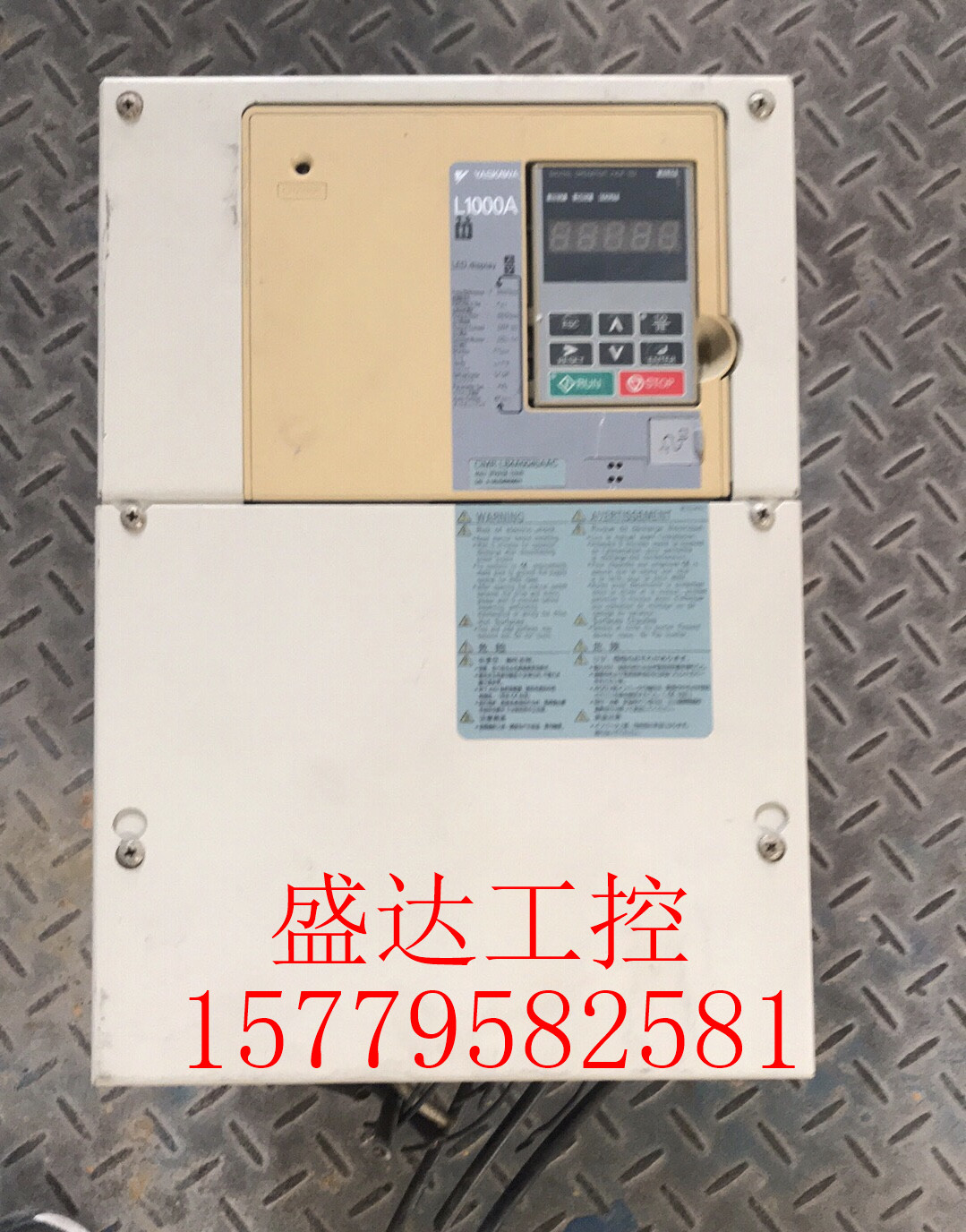 安川L1000变频器CIMR-LB4A0045AAA 22KW 380V原装拆机测试包好 电子元器件市场 变频器 原图主图