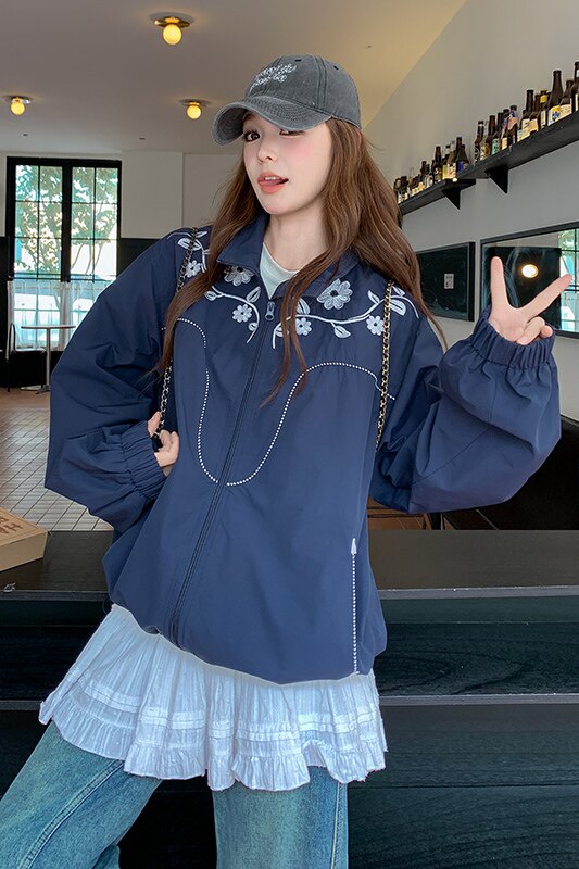 【现货】2025秋款重工刺绣外套211-5836P185控268,女装短外套,浙宝211