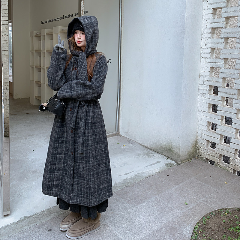 2025冬款设计感长款毛呢大衣211-5868P225控328,女装毛呢外套,浙宝211