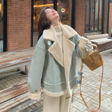 现货2025冬款数据好短款皮毛一体211-1827P205控298，女装棉衣/棉服，浙宝211