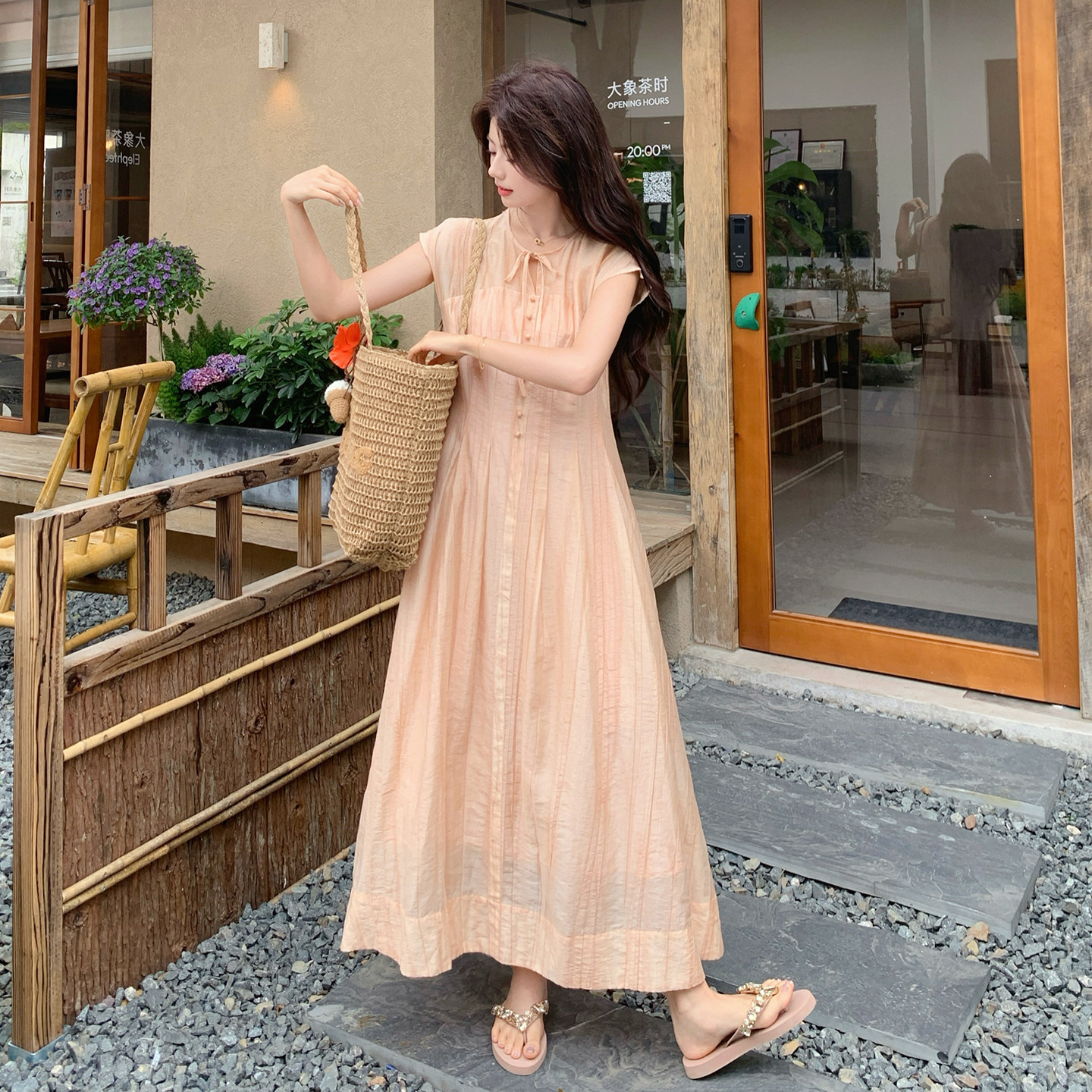 夏款新款连衣裙-2C393-9822P155控248,女装连衣裙,浙宝211